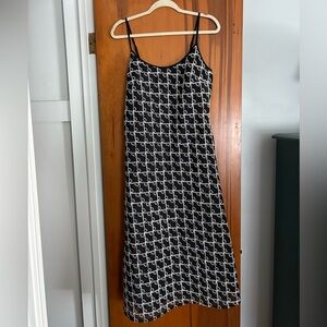 Lisa Says Gah Sofia Bow Sheer Party Midi Dress